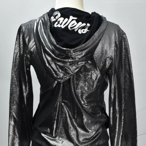 ALL SPORT COUTURE NFL Hooded Sweater Jacket Sz S - Picture 7 of 8